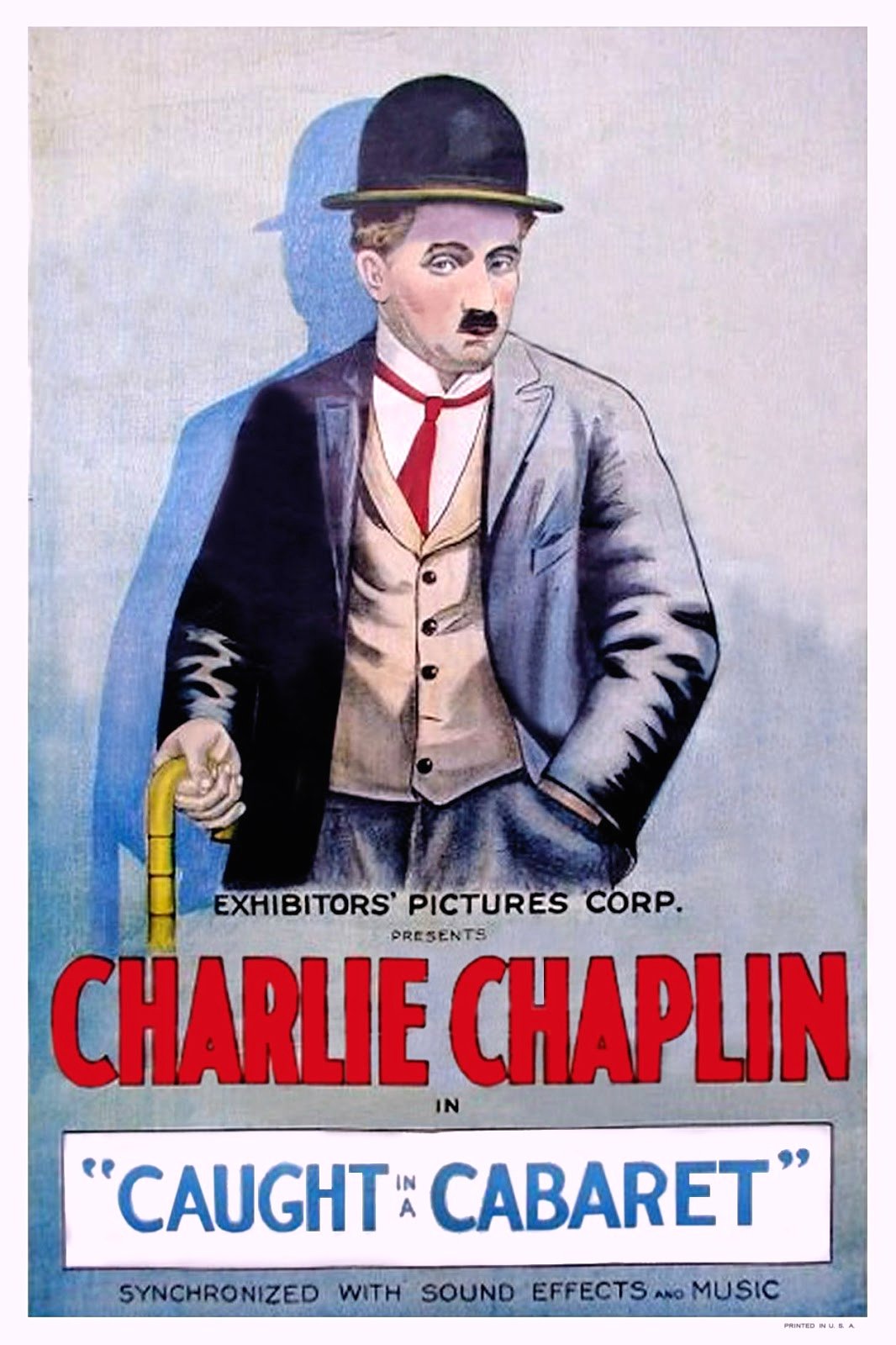 Caught in a Cabaret poster