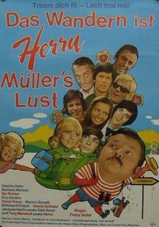 Das Wandern ist Herrn Müllers Lust poster